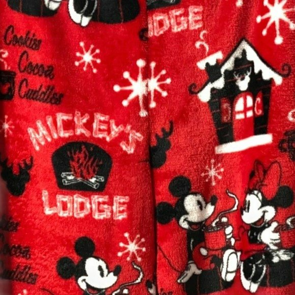 Disney Mickey & Minnie Plush Minky 2-Piece PJ Set - Picture 11 of 15